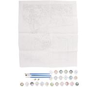 Srliya DIY Number Painting Kit with Acrylic Paint 40x50cm