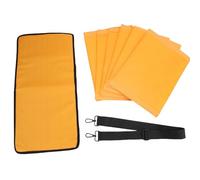 Srliya DJ Cable Bag Large Capacity Multiple Pockets with 6 Detachable Dividers, EVA and Nylon Modern DJ Gear Storage for DJs, Musicians