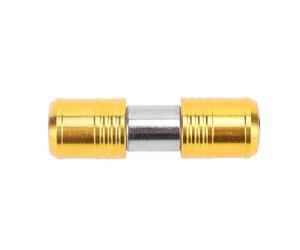 Srliya Double Ended Hex Socket Bit Holder Sturdy Carbon Steel Arrow Storage Case Spacer Sleeve/Shaft Extender for 1/4 Inch Hex Shank Bits, for Woodworking Maintenance Tasks