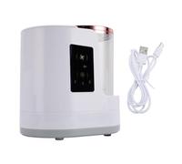 Srliya Electric Makeup Brush Cleaner Cosmetic Brush Washer Cleaning Device 3 in 1 Automatic Quick Drying One Key Switch with Dryer and Stand for Home
