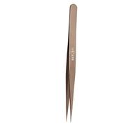 Srliya Electronics Tweezers Stainless Steel Anti-Magnetic Super Hard 135mm for Accurate Laboratory Work with Fine Polishing Color Plating