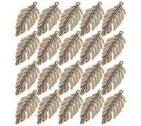 Srliya Elegant Bronze Leaf Pendant Symbol of Life, Energy and Peace, Set