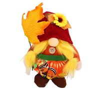 Srliya Elf Dwarf Toy Lovely Appearance Bright Color, Good Luck and Joy, Fall in Love At First Sight, Soft Felt Cloth, Elf Dwarf Thanksgiving Decorations, for Home, Table