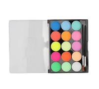 Srliya Face Painting Kit for Kids 15 Colors Water Based Safe Makeup for Cosplay Halloween Parties and Art 30g (Type B)