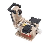 Srliya Fast Clean 3 in 1 Optical Fiber Cleaver Tungsten Steel Vane/Wing Tool for Communication Work Gold HF 6S for Single Fiber Optic Cleaver