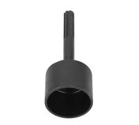 Srliya Forged Steel T Post Driver Durable Easy to Use for Fence Post Pounder Ground Rods Black (65mm)
