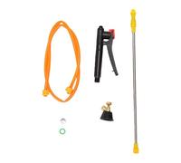 Srliya G1/2 Adjustable Misting Nozzle with 80cm Telescopic Sprayer Wand 1.1m Hose Set, Brass Construction Leakproof Design for Garden Irrigation and Agricultural Spraying