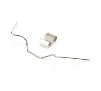 Srliya Greenhouse Glazing Clips, Durable Stainless Steel Fasteners | Easy to install, resistant, ideal for various greenhouses, compatible with glass panels, lightweight design