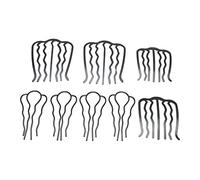 Srliya Hair Fork Clip, Elegant U Shaped Design | Metal construction, anti skid, French style, suitable for various occasions