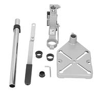 Srliya Hand Drill Stand Drill Press Stand Universal Bench Clamp Holder Press Workbench 43mm Clamping Range 60mm Stroke with Chuck and Scale for Wood Profiles Plates A