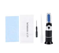 Srliya High Accurate 3 In 1 Brix Refractometer with Automatic Temperature Compensation for Honey Sugar Content, Portable Baume Degree Tester Meter