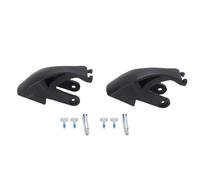 Srliya Inline Skates Brake Replacement Rubber Brake Stopper with Screw Set 11 * 9.5 * 4 Cm Anti Slip Pad Large Contact Area for Indoor Outdoor Skating Women Men