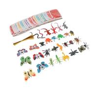 Srliya Jar Shape Candy Cards 30 Pack with Little Animal Props for Classroom Communicating, Preschool Teaching Props, Paper Material