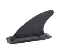 Srliya Kayak Skeg Fin Paddle Board Tracking Fin Skeg Tracking 4.5 Inch Detachable Center Universal Pin Lock Hydrodynamic Tail with Side Fins for Paddle Board