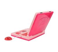 Srliya Kids Learning Laptop Educational LED Music Electronic Cognitive Development Simulation Computer Toy (Pink Non Retractable Mouse)