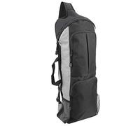 Srliya Large Capacity Yoga Bag, Portable Gym Backpack with Multiple Compartments, for Men and Women, Made of Fleece in Dark and Grey, 28x11x68 Cm