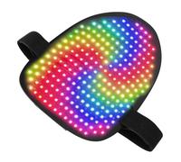 Srliya LED Lighted Face Cover 25 Static 25 Moving Images USB
