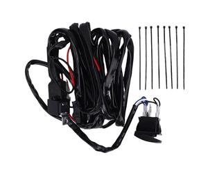 Srliya Lighting Control Switch Kit with Lighting Control Wiring Harness Kit with Rocker Switch Relay, 160W 16AWG Line, Fit for Maverick X3, SUV, Truck, Motorcycle