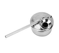 Srliya Metal Atomizer Clay Tool Ceramic Oxides Spray Enamels with Mouth, Pottery Painting Sprayer for Special Effects, Stainless Steel Glaze Sprayer with Air Blowing (100ml)