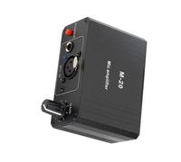 Srliya Microphone Preamp High Gain 48V Phantom Power XLR Output Mic Preamplifier for Dynamic and Condenser Microphones Booster