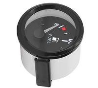 Srliya Motorcycle Fuel Tank Meter 2in Fuel Level Gauge Motorcycle Fuel Tank Meter with LED Backlight for Gasoline Modified