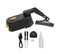 Srliya Motorcycle Helmet Wiper 2 Speed Rechargeable Universal Water Resistant Windshield Wiper for Motorcycle Scooter Helmet