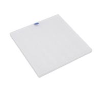 Srliya Nail Dust Collector Filter PP PET Manicure Vacuum Filter 17.6x17.4x0.9cm Reusable Easy to Clean Replacement for Nail Art Salons Technicians Home Use