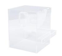 Srliya Negative Pressure Fish Tank 98% Light Transmission Rate Vacuum Suspended Aquarium for Increasing Fish Activity Area