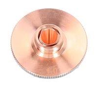 Srliya Nozzle Double Layer 1.0mm Aperture Chrome Plated Copper Cutter Head for Replacement