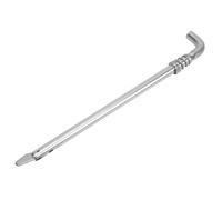Srliya Outboard Tilt Rod Stainless Steel Durable Assembly for 2 Stroke Outboard Engine 11.61x1.38in