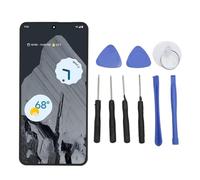 Srliya Phone Touch Screen Assembly 6.7 Inch AMOLED Fingerprint Recognition Touch Screen Digitizer Replacement for Pixel 8 Pro GC3VE G1MNW with Repair Tools