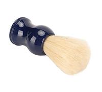 Srliya Portable Imitation Pig Bristle Beard Brush Quick Dry Easy To Foam Soft Brush for Travel Use