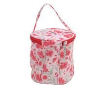 Srliya Portable Yarn Storage Bag Stylish Small Crochet Organizer with Top Threading Hole for Crafting on the Go (Type 3)