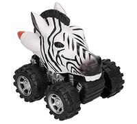 Srliya Pull Back Car Toy Four Wheel Drive Vehicles Toy for Kids Toddlers Above 2 Years Old ((zebra))