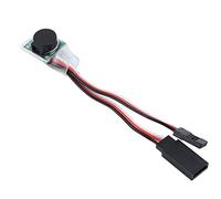 Srliya RC Mini Signal Loss Alarm Buzzer Finder, Lightweight Microprocessor Control, Strong Anti Interference, Easy to Find, Suitable for RC Model Airplane, Electronic Components