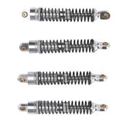Srliya RC Threaded Damper Set for Ascent 18 Crawler 59mm Silver Enhanced Performance 4pcs