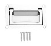 Srliya Recessed Hatch Pull Handles with Mounting Screw Zinc Alloy Boat Hatch Flush Pull Handle for Yacht RV Access Door Cabinet Drawer