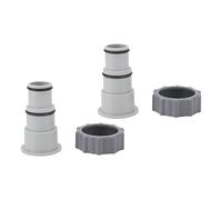 Srliya Replacement Hose Adapter Set with Durable Plastic for Threaded Connection Pumps 1.5in and 1.25in Hoses for Pool Accessories - 2 Units