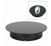 Srliya Rotating Display Stand, 5KG Load Capacity | 360-degree rotation, for jewelry, phones, cameras, plastic material, USB powered