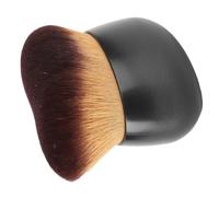 Srliya Self Tanner Brush Efficient Large Makeup Applicator for Face and Body, Ideal for Self Tanning Products, Female Friends, Fibre Hair, 2.56in (Black)