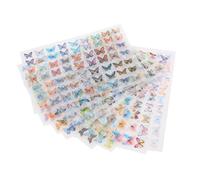 Srliya Shape Nail Art Heat Shrink Set of 8 Pieces for Colorful DIY Nail Beauty and Earring Decoration (H17-H24)