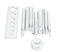 Srliya Snap Fastener Installation Tool Hand Press Die Punch Press Set Leather Craft