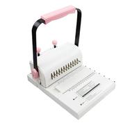 Srliya Spiral Coil Binding Machine with Alignment Pins and Adjustable Knob 20 Sheet Punch Capacity for Notebooks Journals Albums Calendars