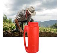 Srliya Spreader Tray Salt Hand Held Spreader Hand Spreader Shaker Fertilizer Salt Spreader Ice Salt Dispenser (red)