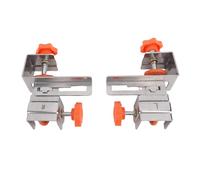 Srliya Stainless Steel Drawer Panel Fixing Clamp Adjustable Drawer Panel Fixture Installation Bracket with Thickened Gaskets for Furniture Making Woodworking Projects