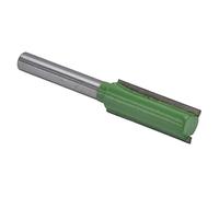 Srliya Straight Bit Extended 2 Flute Alloy Steel Trimming Slotting Woodworking Tools 1/4in Shank
