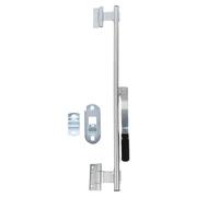 Srliya Trailer Door Lock Cam Bar Lock Assembly Side Door Kit 36in Hinged Cam Heavy Duty Metal Dual Security with Complete Accessories for Enclosed Trailer