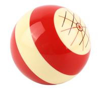 Srliya Training Billiards Cue Ball Resin Standard Pool Practice Cue Ball for US Billiards Eight Balls 57.2mm Diameter