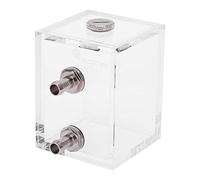 Srliya Transparent Acrylic Water Cooling Tank, Durability 200ml Capacity for DIY Player, Fast Heat Dissipation, Water Tank, Tank, Reservoir