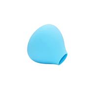 Srliya Travel, Cosmetics, Makeup Brush Organizer Case, Silicone Pillowcase Stretching to Fit Brushes Protecting Them from Damage for Work, Night Out, Weekend Trips (blue)